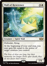 Barreira de Reverência / Wall of Reverence - Magic: The Gathering - MoxLand